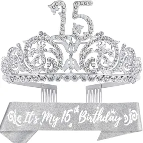 15th Birthday, 15th Birthday Gifts for Teen Girls, 15th Birthday Tiara, 15th Birthday