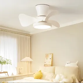 3 Blades Mute LED Dimmable with Remote Inverter Nordic Ceiling Fans Light