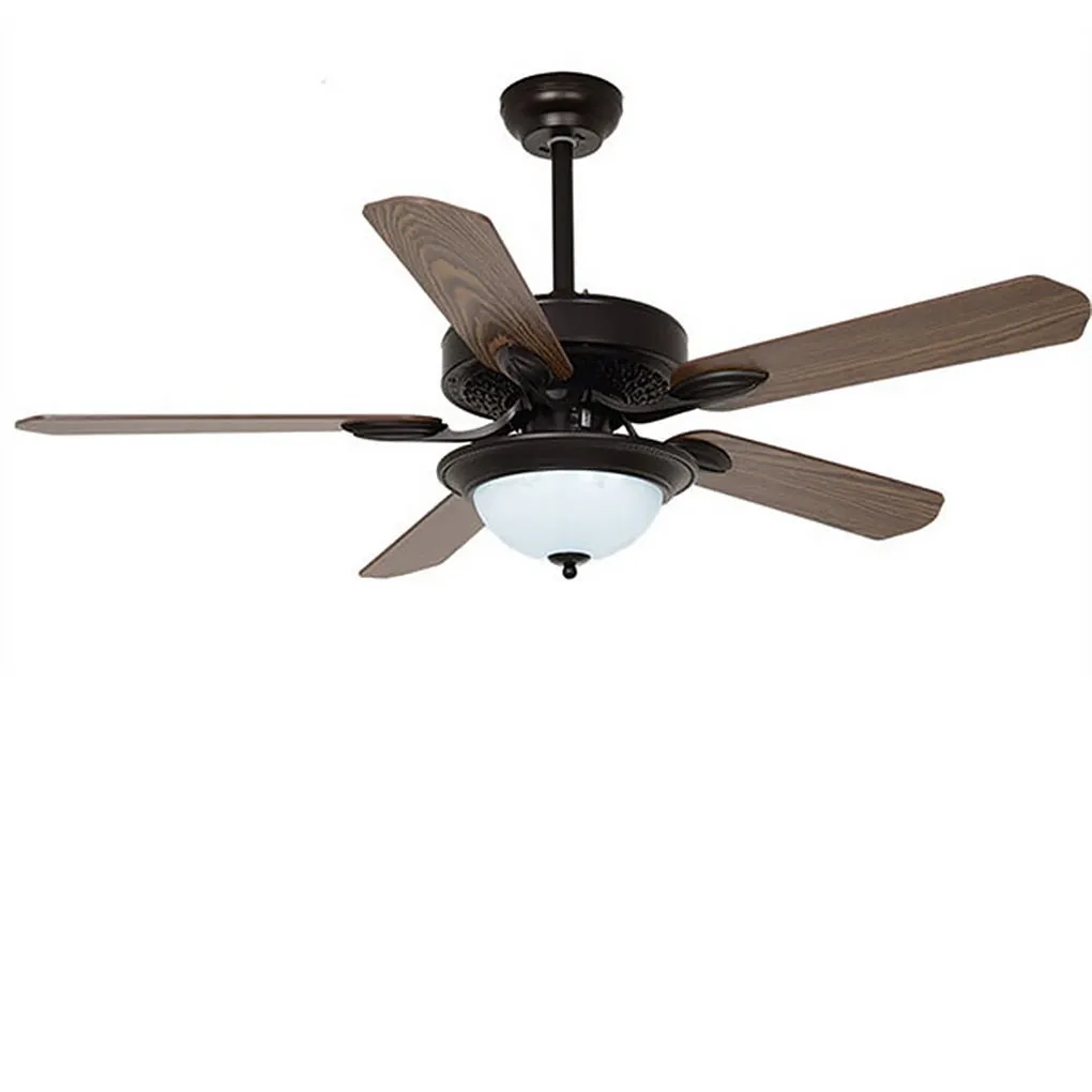 52 Inches Variable Frequency Mute Intelligent Timing Remote Control Ceiling Fan Light