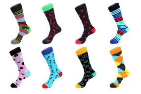 8 Pair Combo Pack Socks