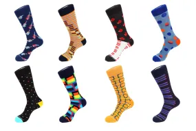 8 Pair Combo Pack Socks