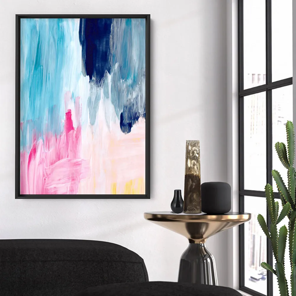 Abstract Brights Painting - Art Print