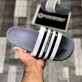 Adiillette Comfort Swim “Grey White”