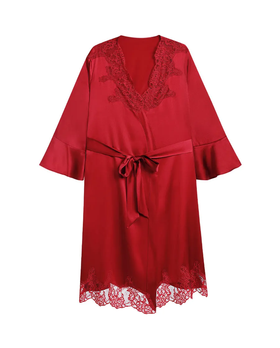 Aimer Luxury Mulberry Silk Robe