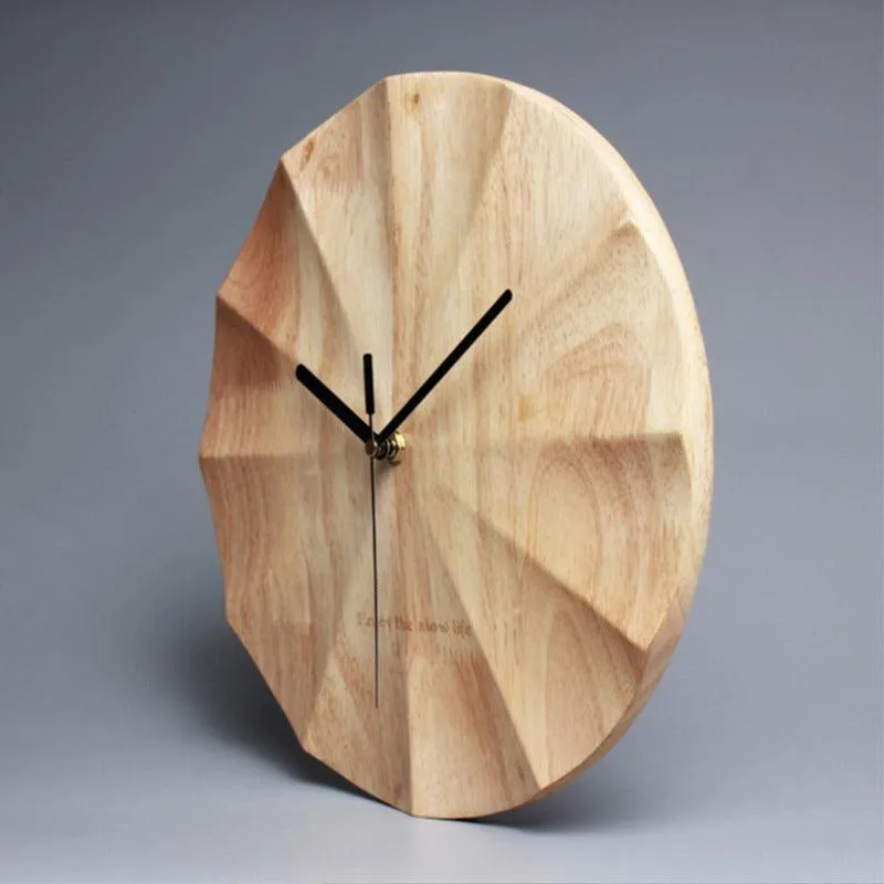 Amber Dawn Premium Wooden Wall Clock