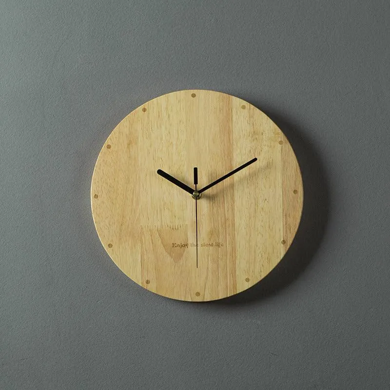 Amber Dawn Premium Wooden Wall Clock