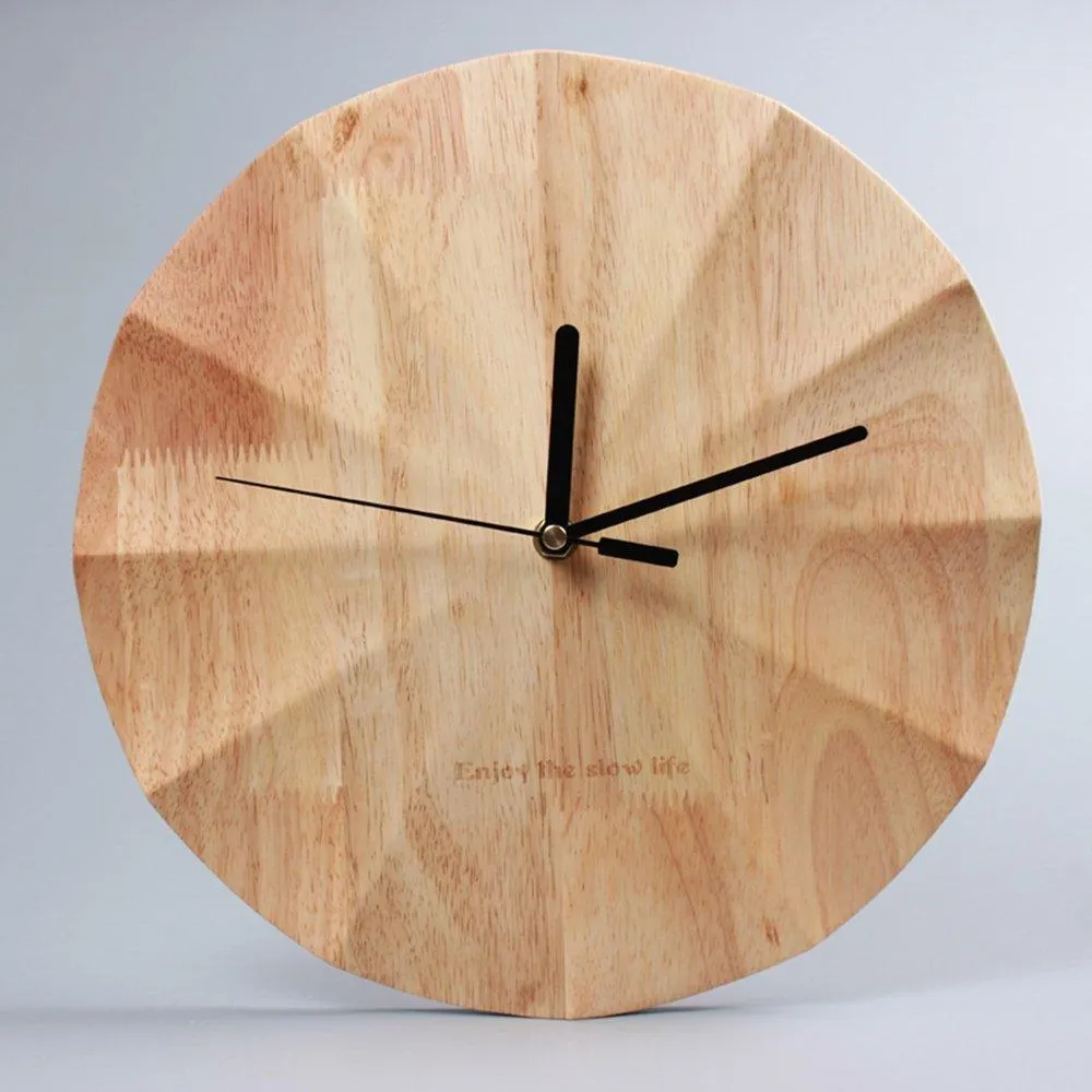 Amber Dawn Premium Wooden Wall Clock