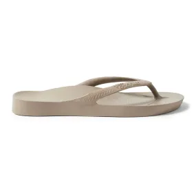 ARCHIES FLIP FLOPS TAUPE - WOMENS