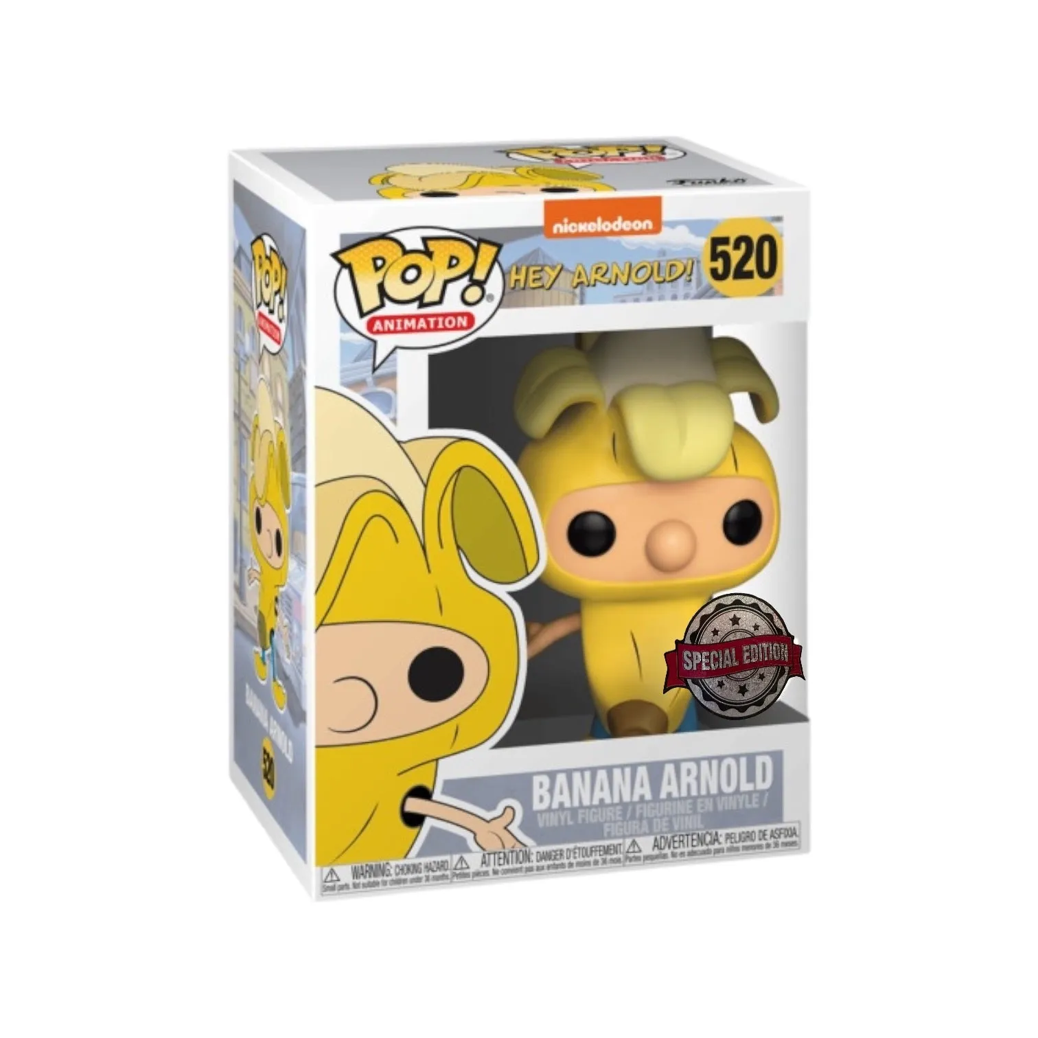 Banana Arnold #520 Funko Pop! - Hey Arnold! - Special Edition