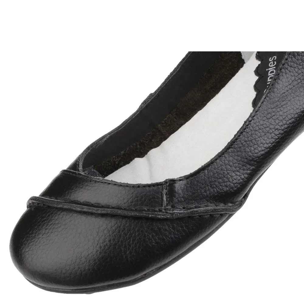 Black Janessa Slip-On Shoes