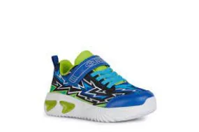 Blue and lime light up sneakers (J Assister)