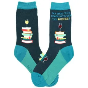 Book Club Socks Women's Crew Sock