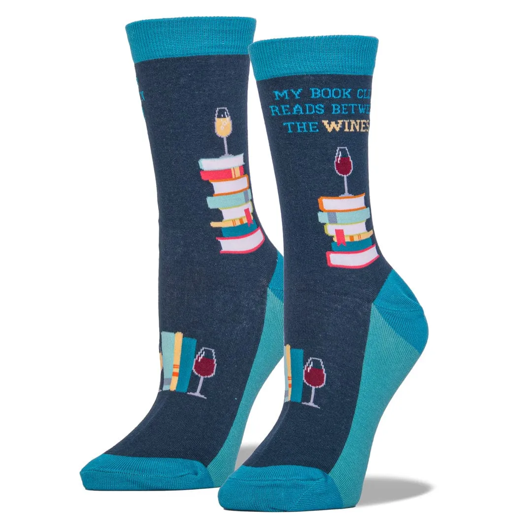 Book Club Socks Women's Crew Sock