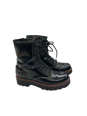 Boots Designer By Coach In Black, Size: 7