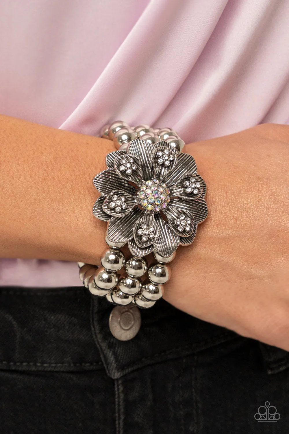 Botanical Bravado - Multi Paparazzi Bracelet