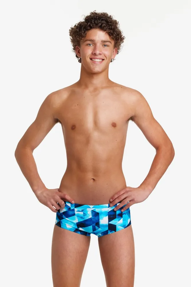 BOYS SIDEWINDER TRUNKS HIDDEN DEPTHS FUNKY TRUNKS