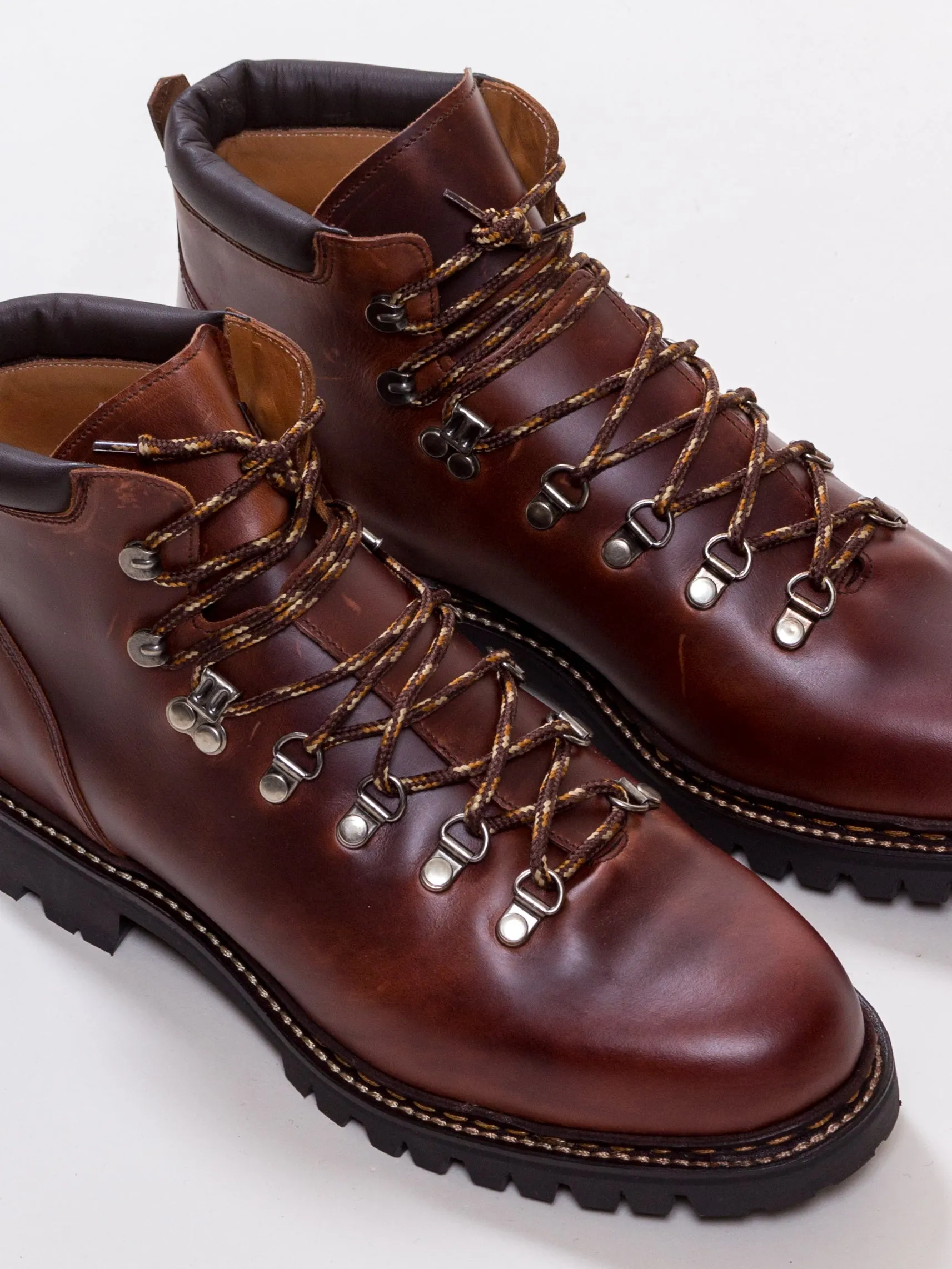 Bright Shoemakers, Mountain Boot, Chestnut Brown