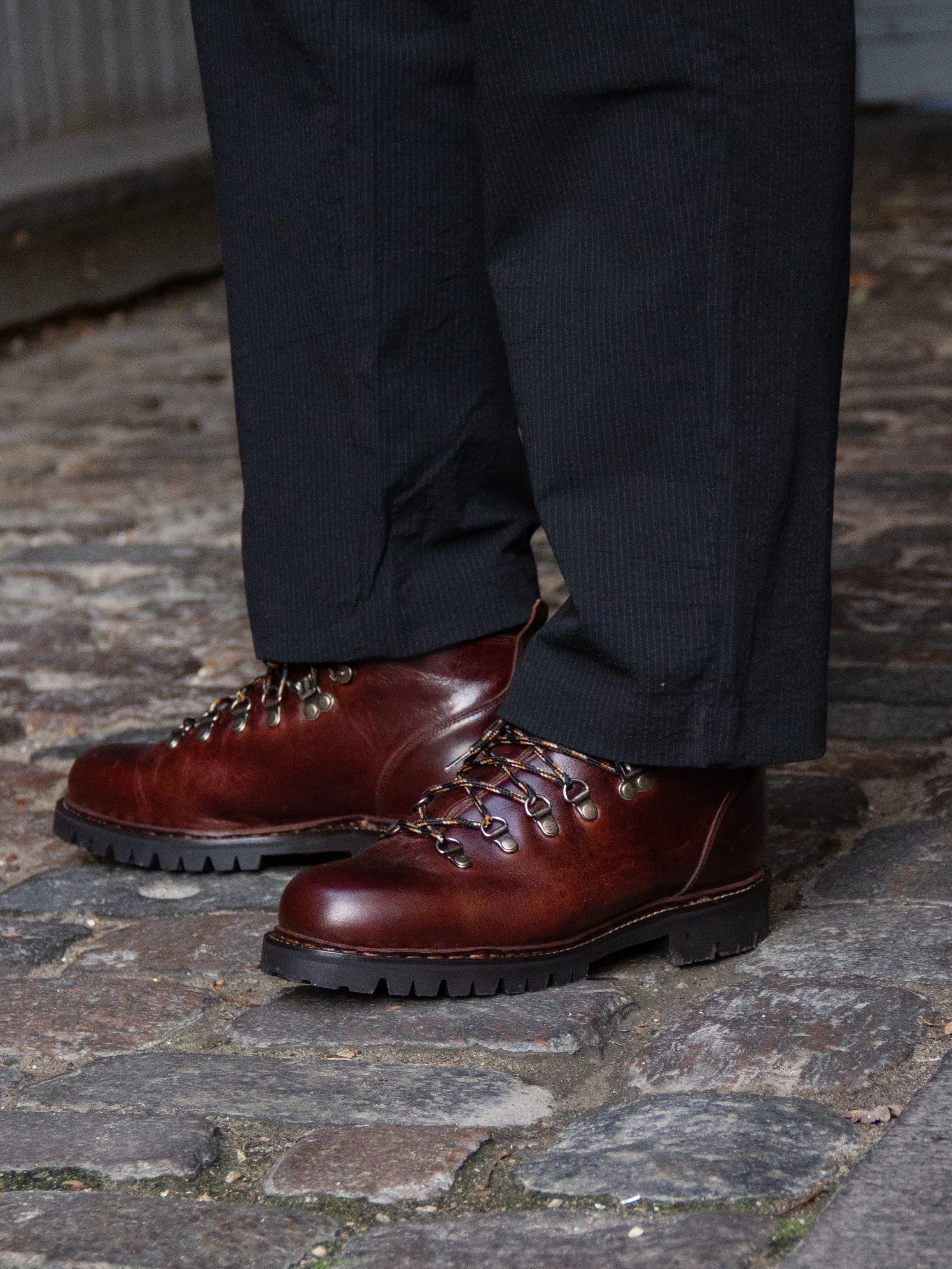 Bright Shoemakers, Mountain Boot, Chestnut Brown