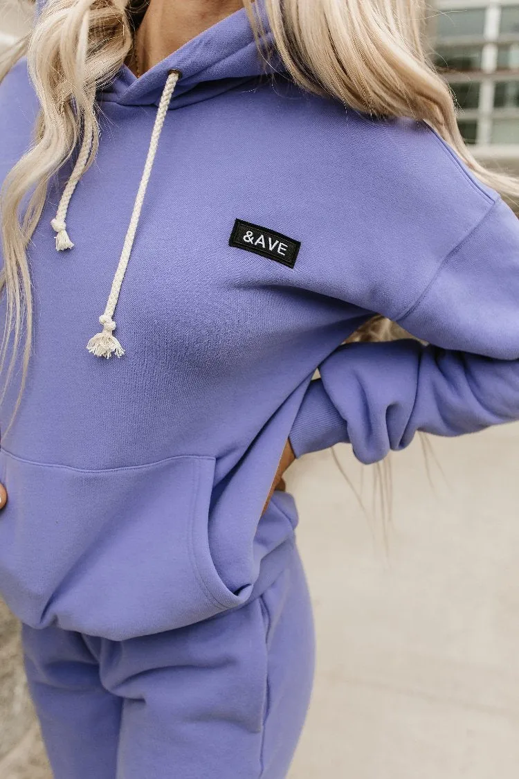 Comfort Zone Hoodie- Lilac