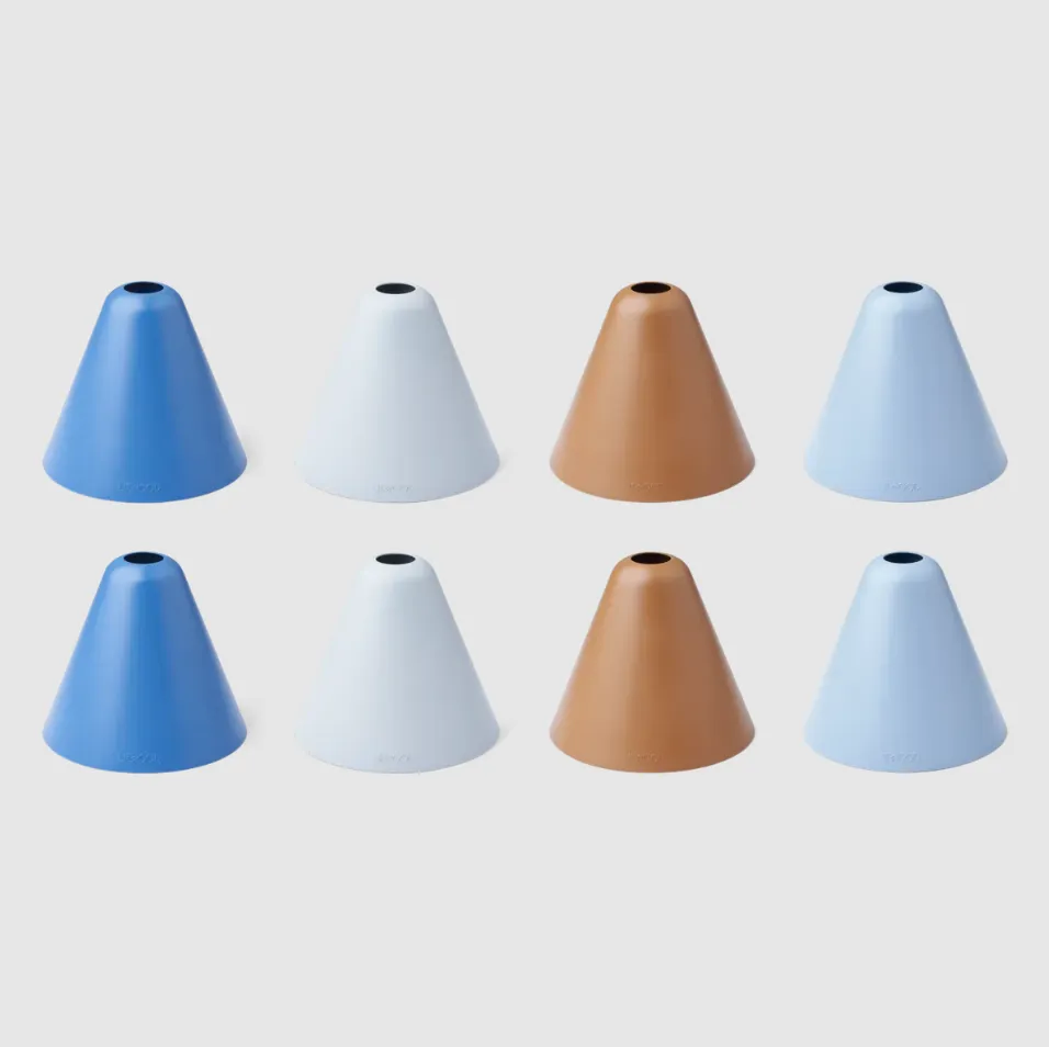 Cones - Set Of 8 - Riverside Multi Mix