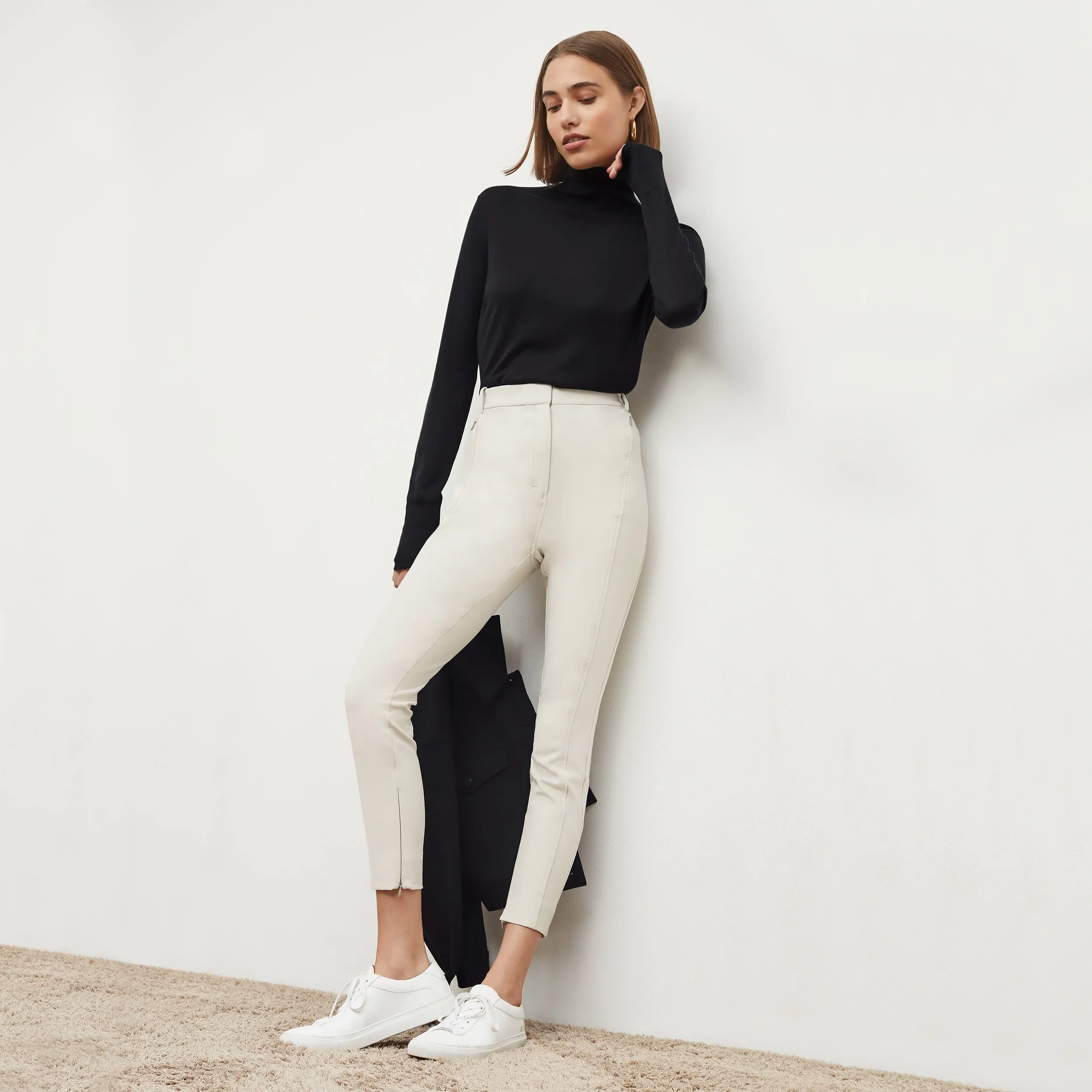 Curie Pant - PowerStretch :: Bone