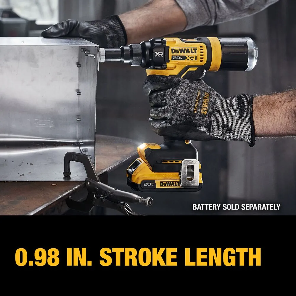 DeWALT DCF403B 20V MAX 3/16" Brushless Cordless Rivet Tool - Bare Tool