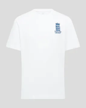 England Cricket Men's Core T Shirt - White