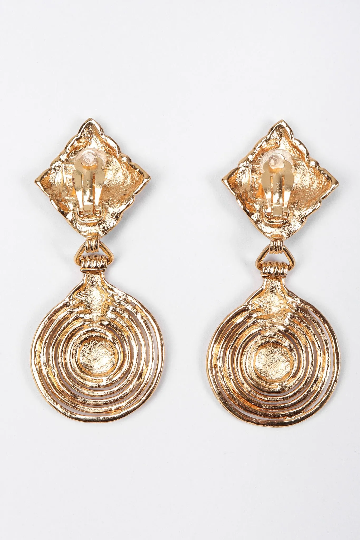 Etruscan Swirl Drop Earrings