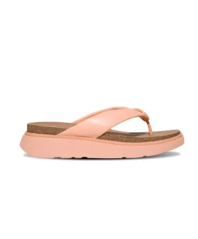 Fitflop Gen-FF Padded-Strap Leather Toe Post Blushy