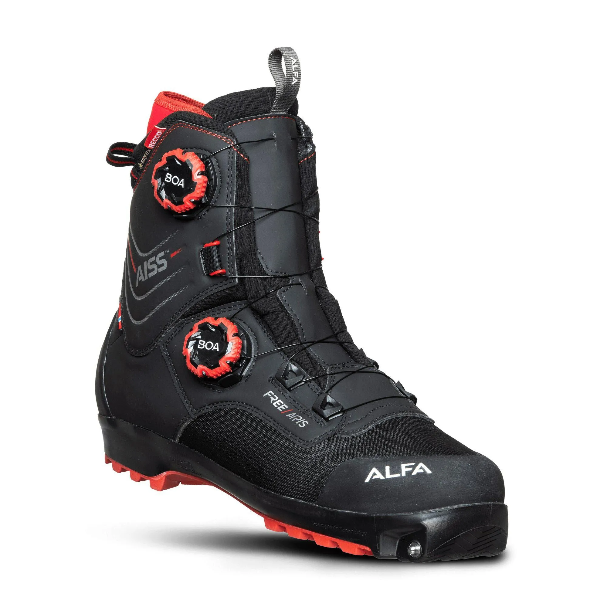 Free A/P/S GTX M - Xplore mountain ski boot - BLACK