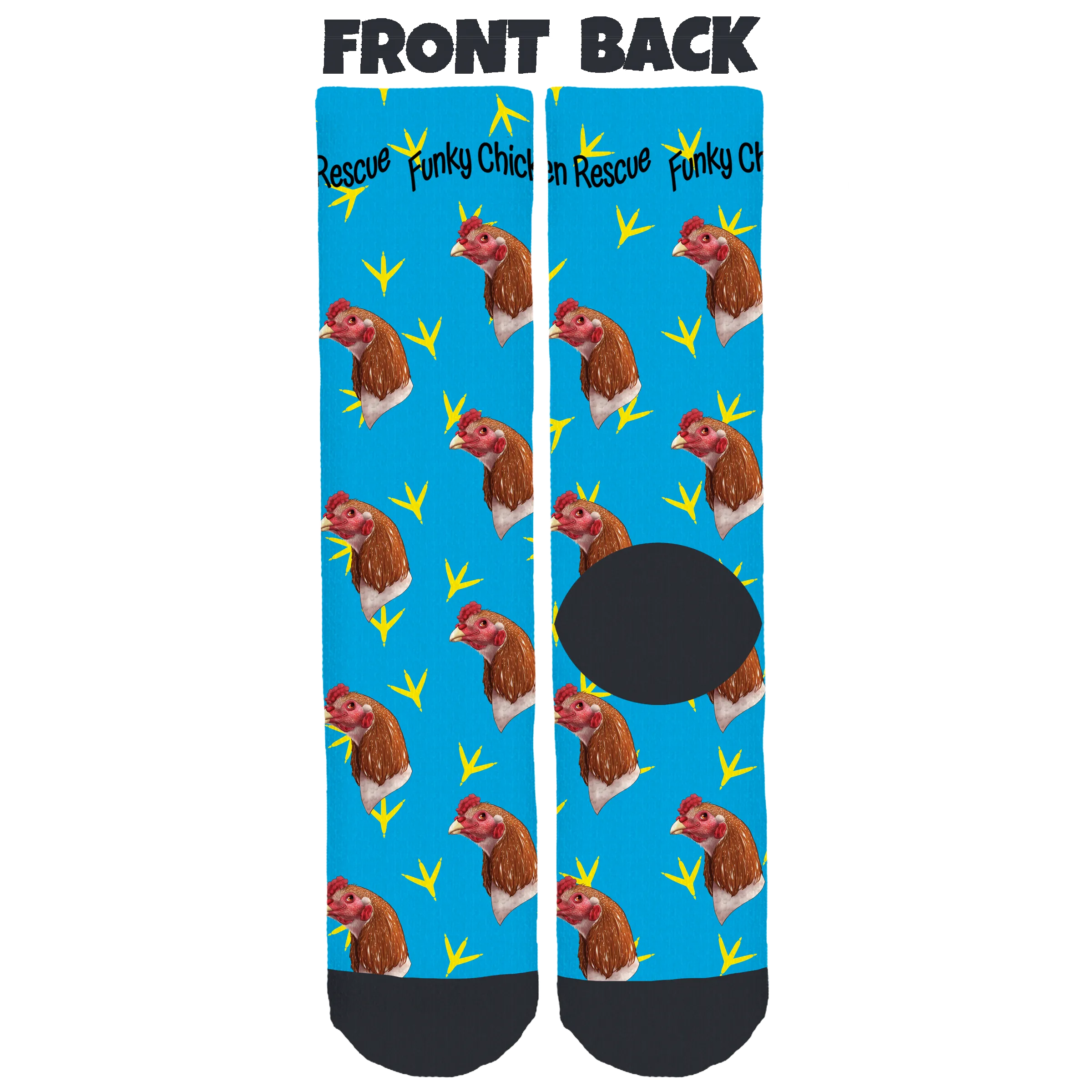 Funky Chicken Rescue Crew Socks