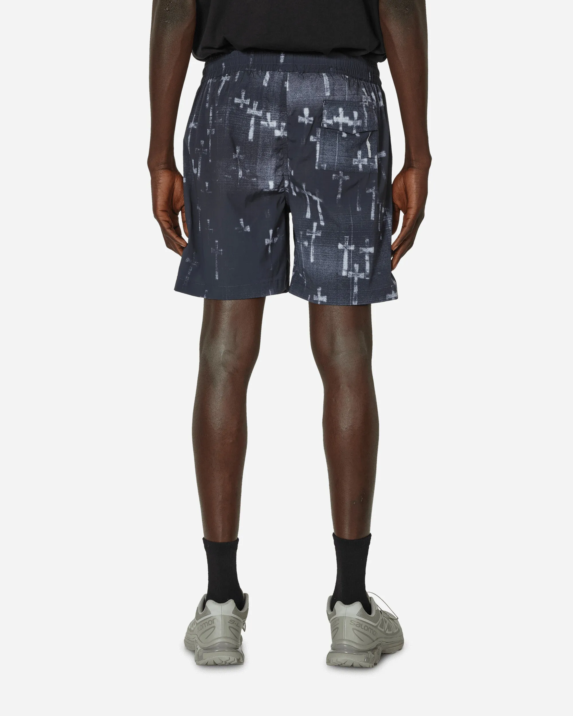 Graveyard Board Shorts Black