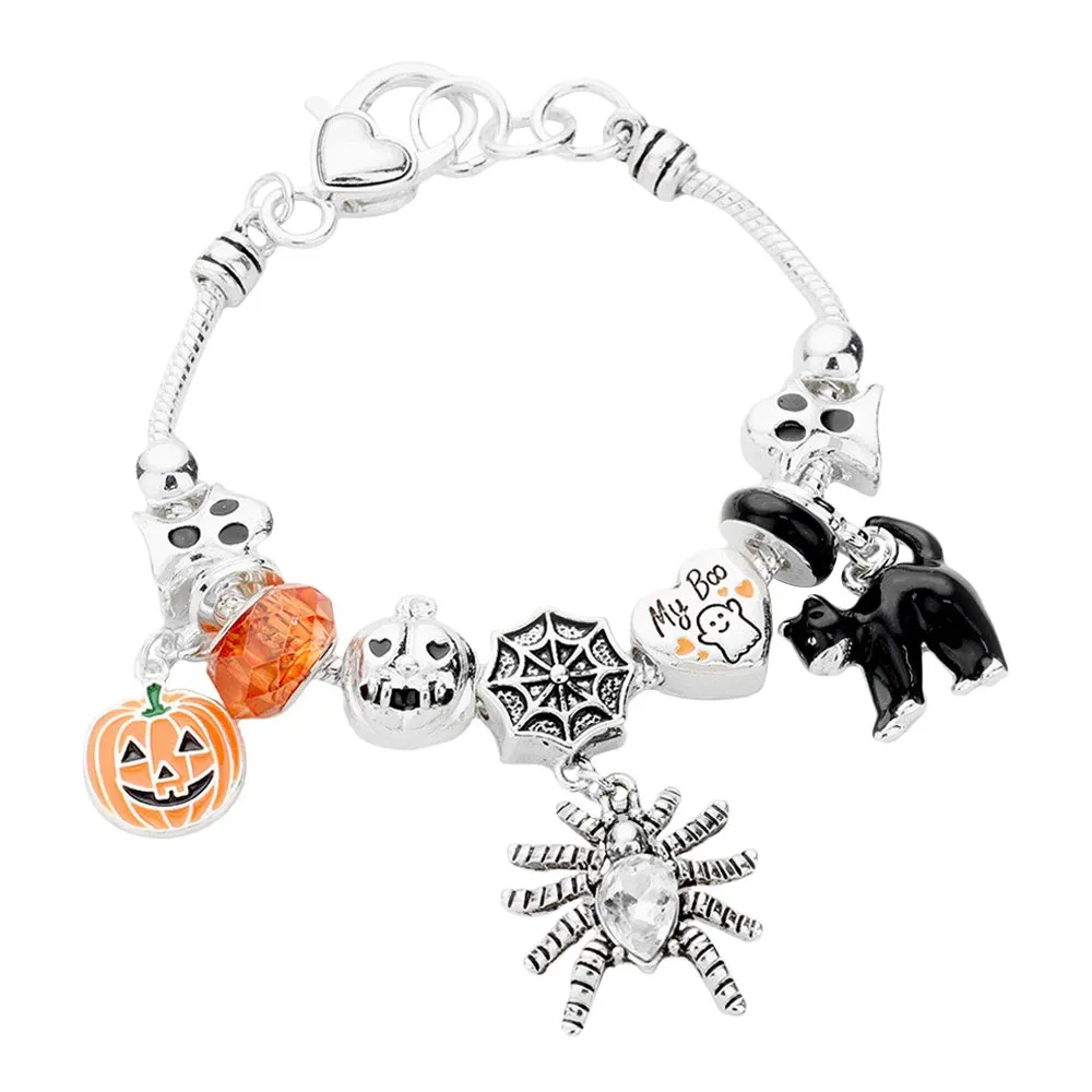 Halloween Multi Charm Bracelet