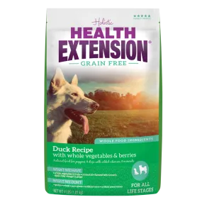 Health Extension Grain Free Duck Recipe Dry Dog Food