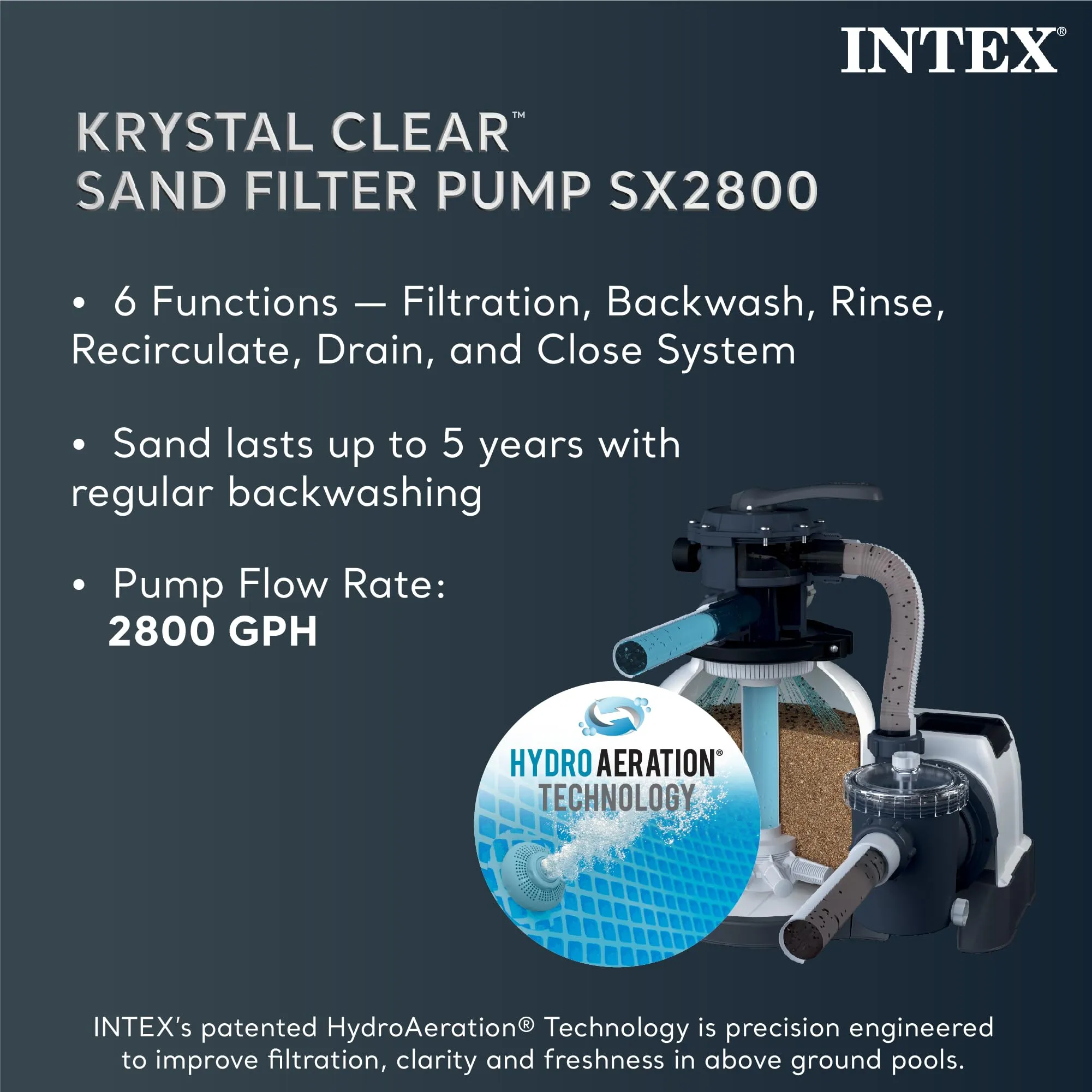 INTEX 26373EH Ultra XTR Deluxe Rectangular Above Ground Swimming Pool Set: 32ft x 16ft x 52in – Includes 2800 GPH Sand Filter Pump – Easy Assembly