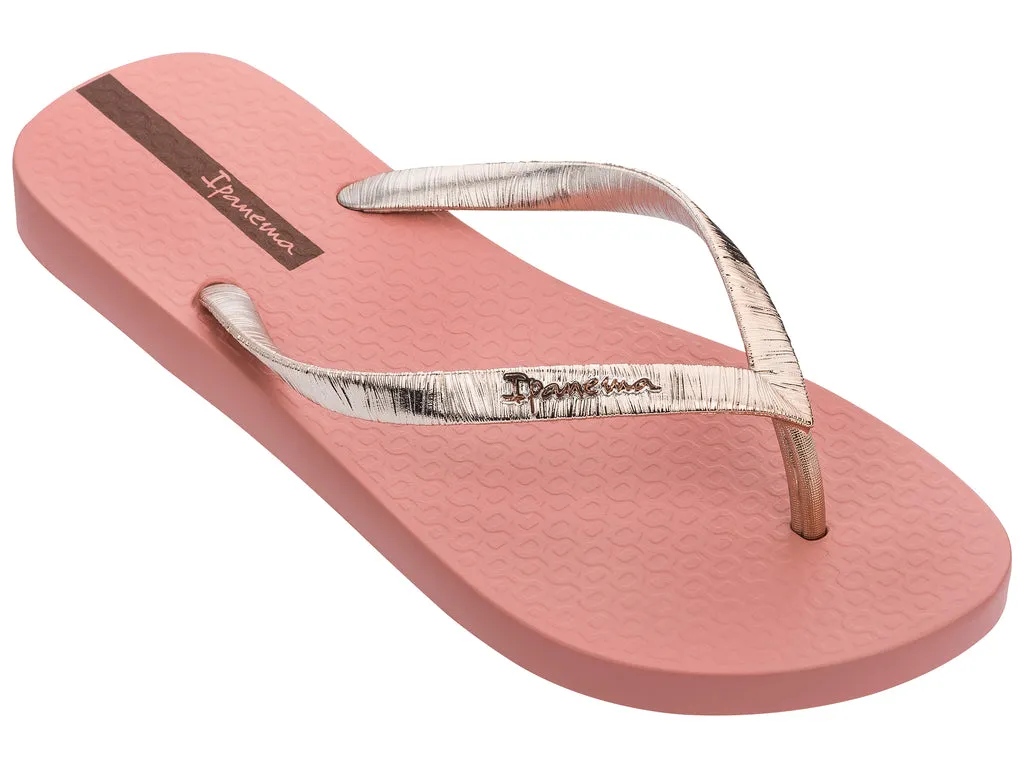 Ipanema Glam Shimmer Ladies Toe Post Flip Flop