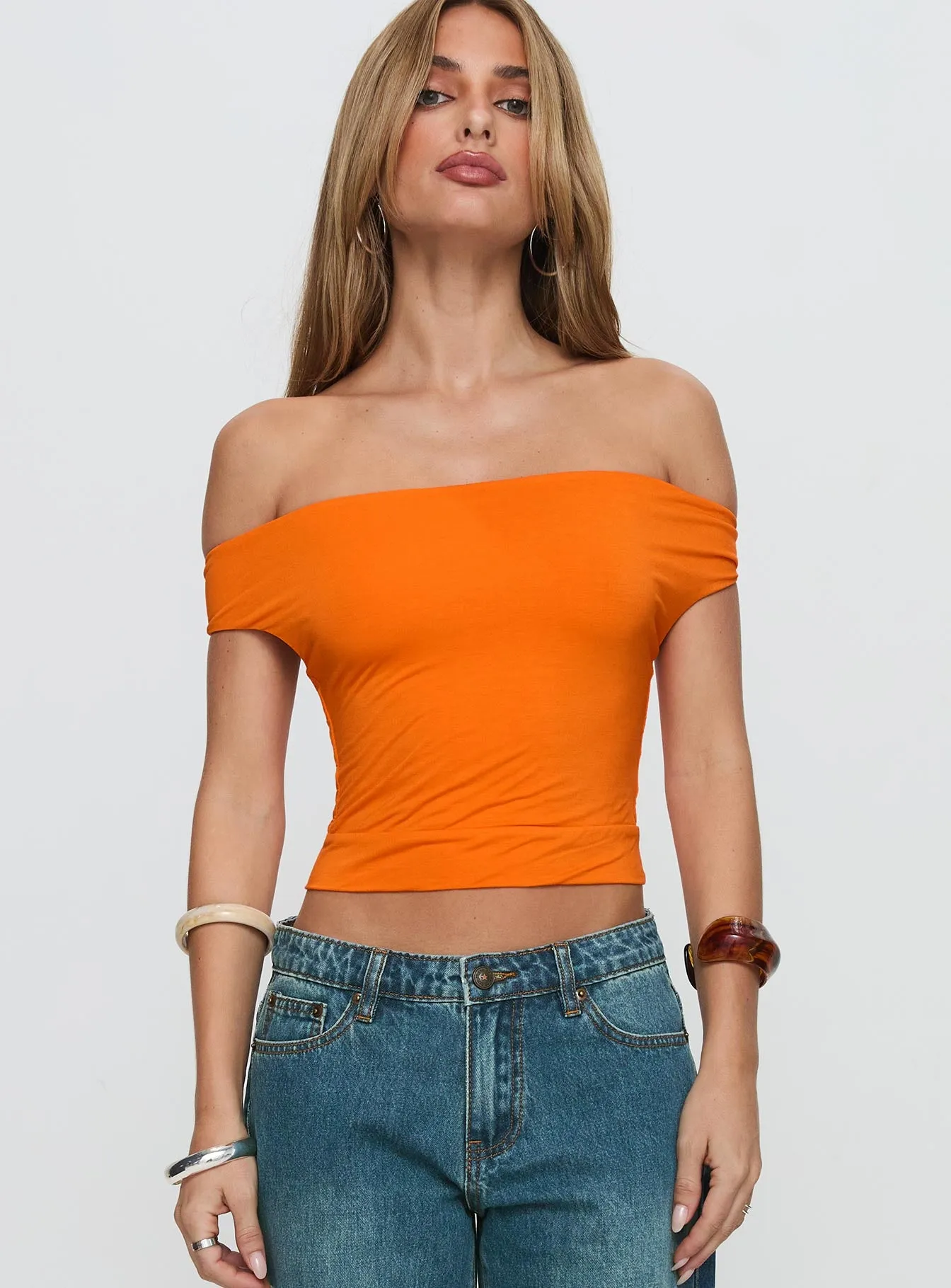 Irina Multi-wear Top Orange