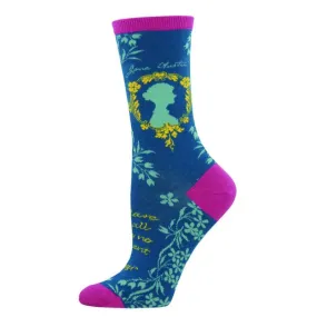 Jane Austen Socks Women's Crew Sock