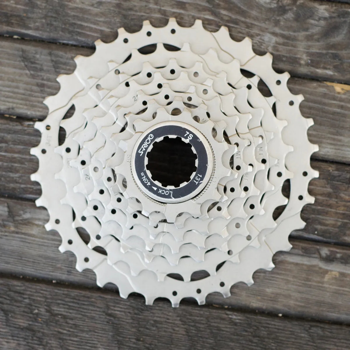 Jim 7 speed cassettes, made by former SRAM people in China