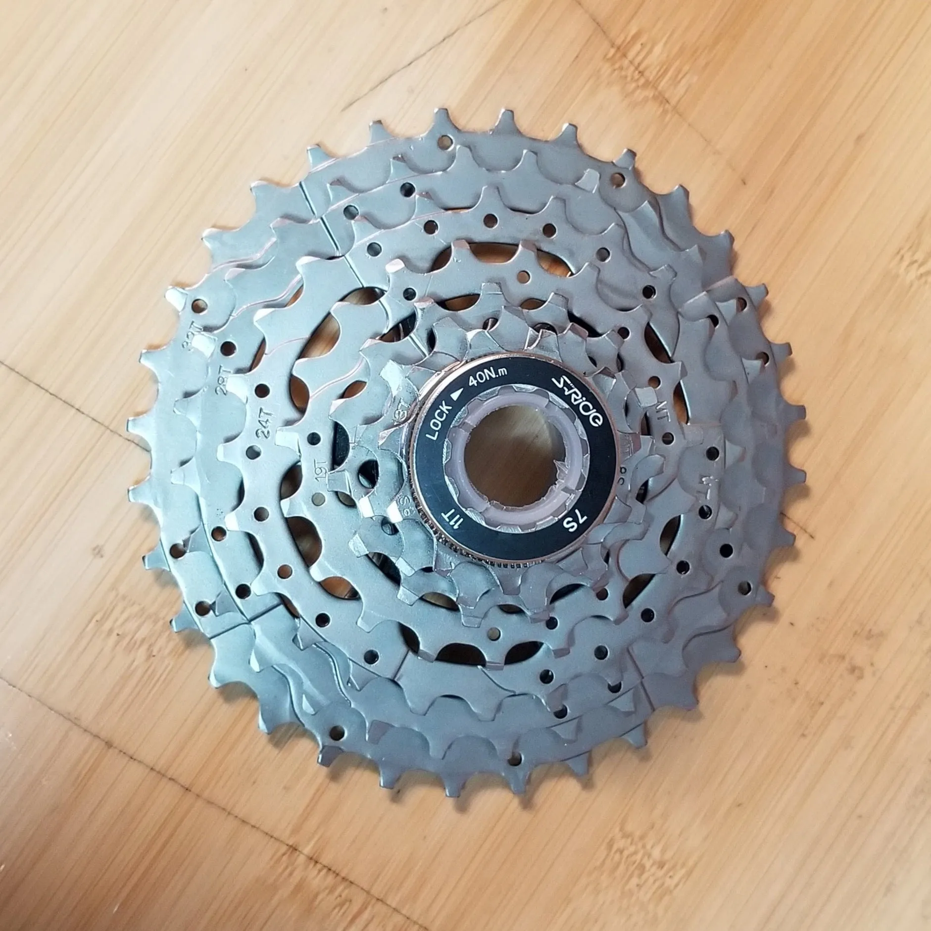 Jim 7 speed cassettes, made by former SRAM people in China