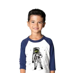 MAN ON THE MOON T-SHIRT- LITTLE KIDS