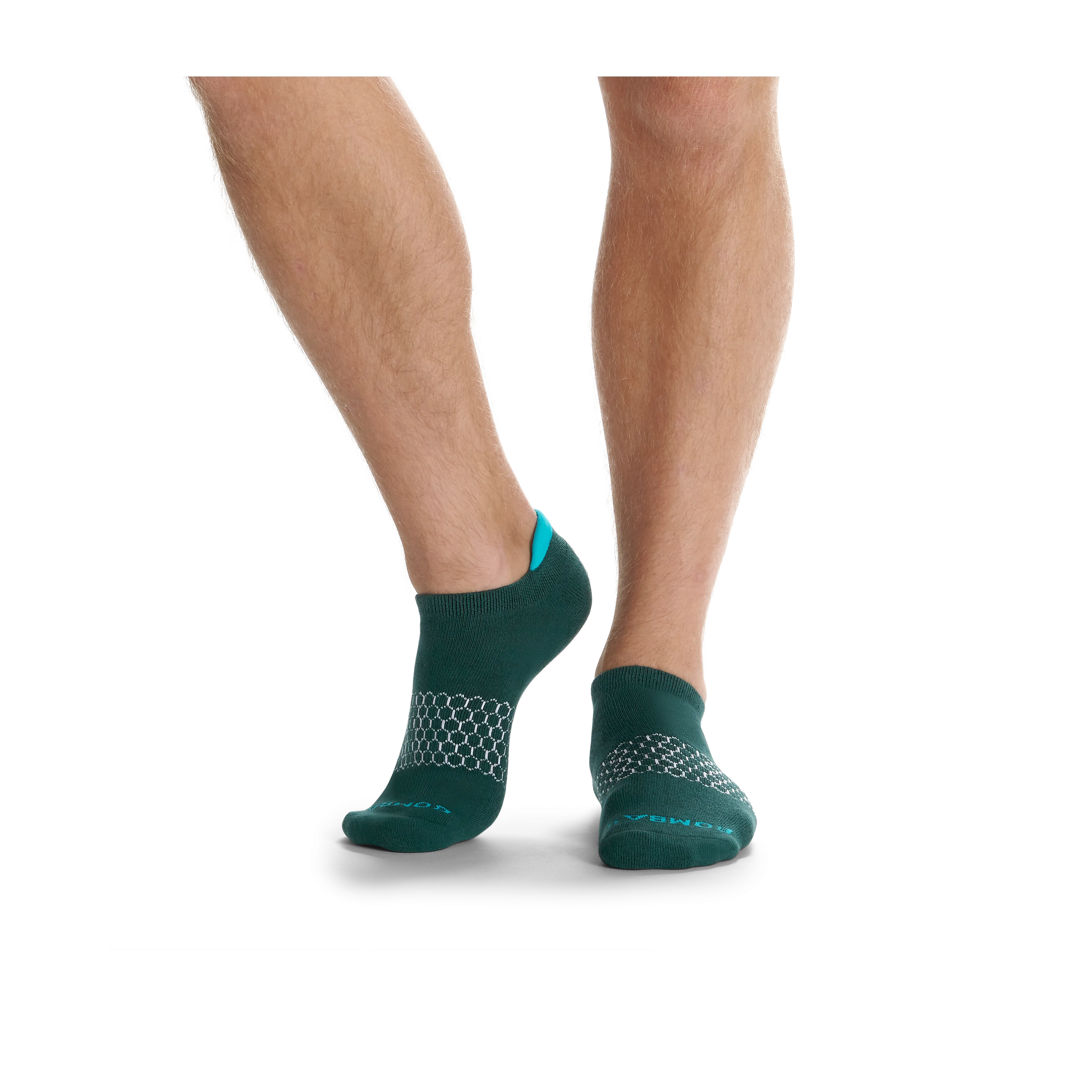 Men's Solid Neon Tipping Ankle Sock 6-Pack