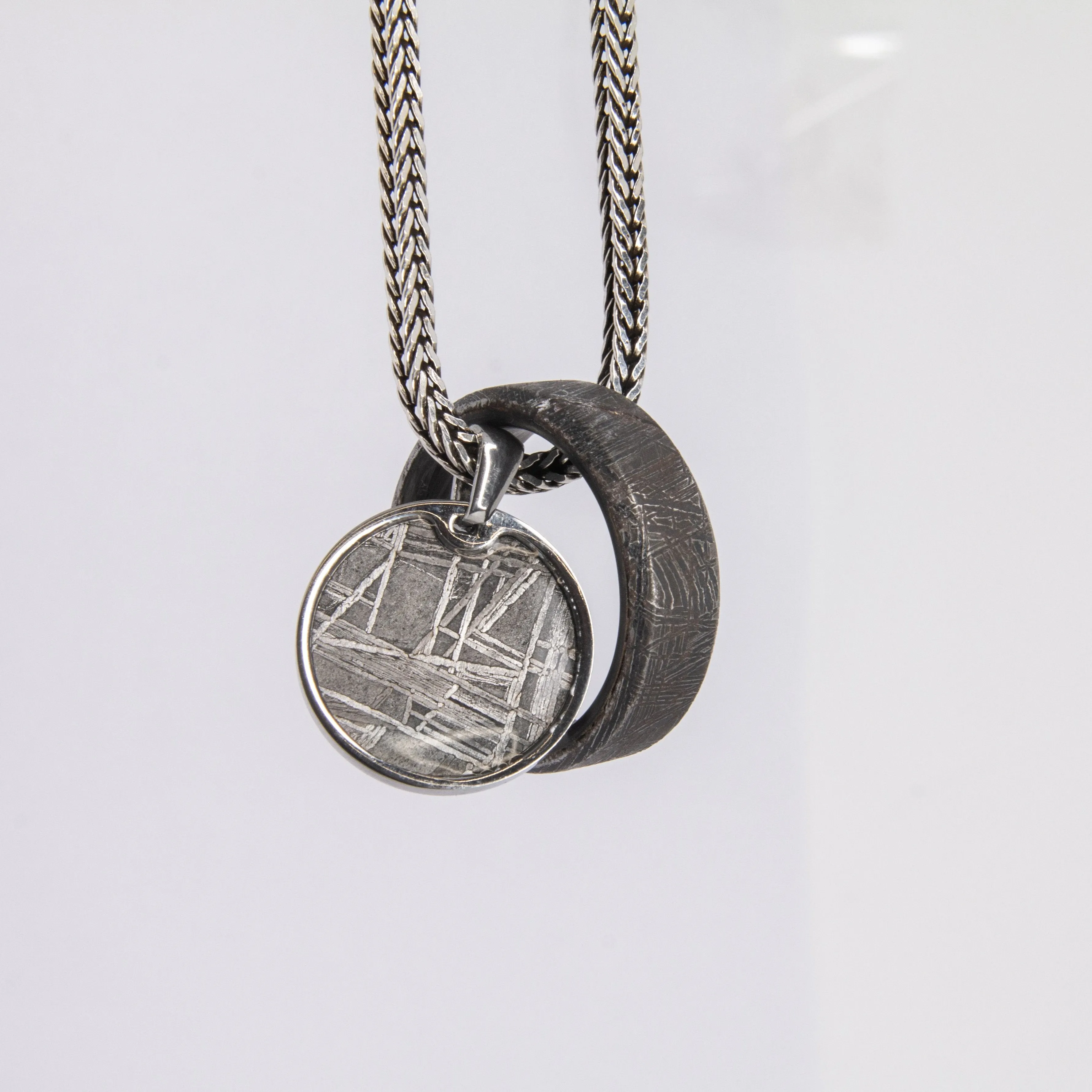 Meteorite Ring and Pendant Bundle