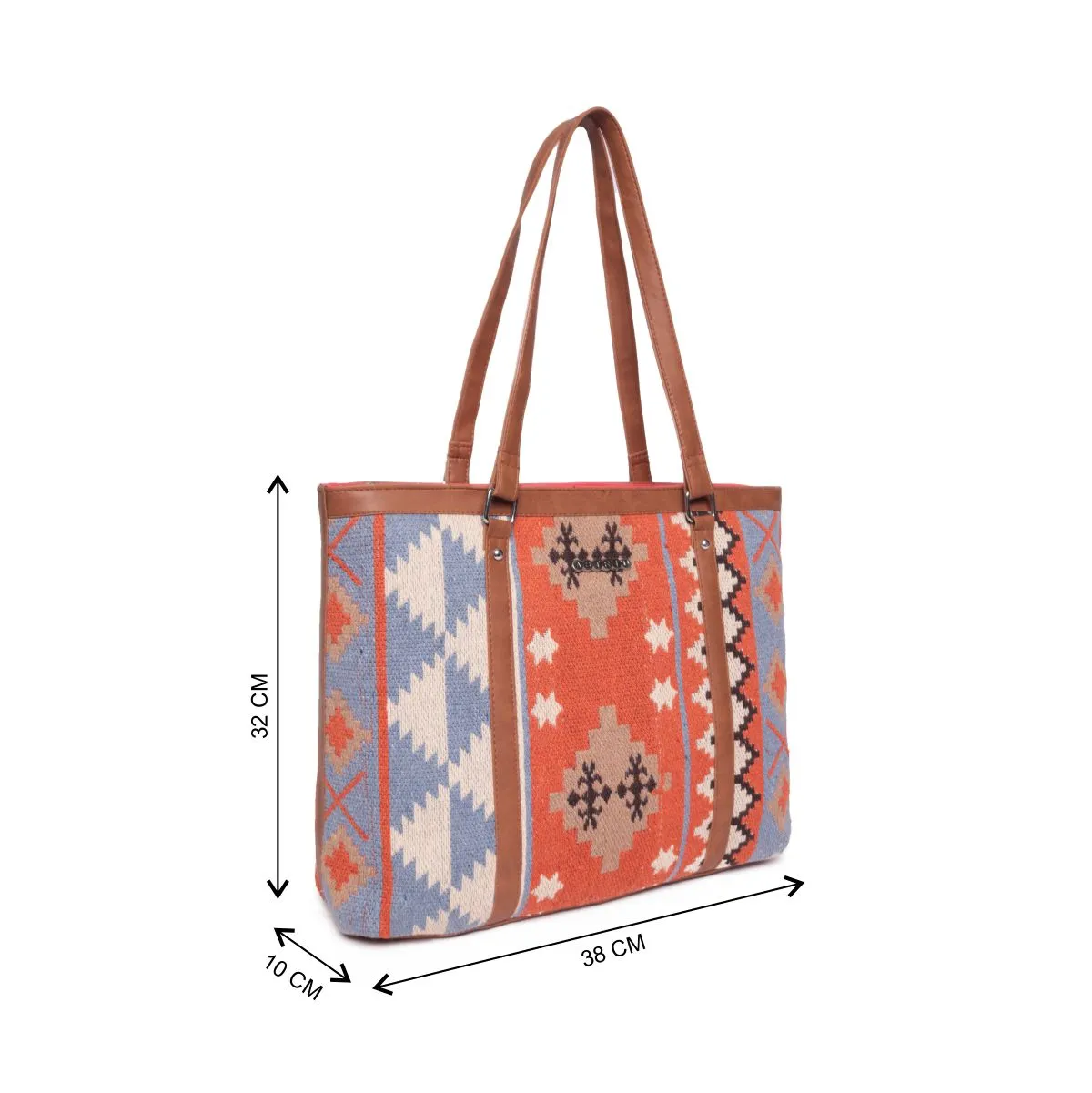 Multi Color Shopper Bags With Pu Handle