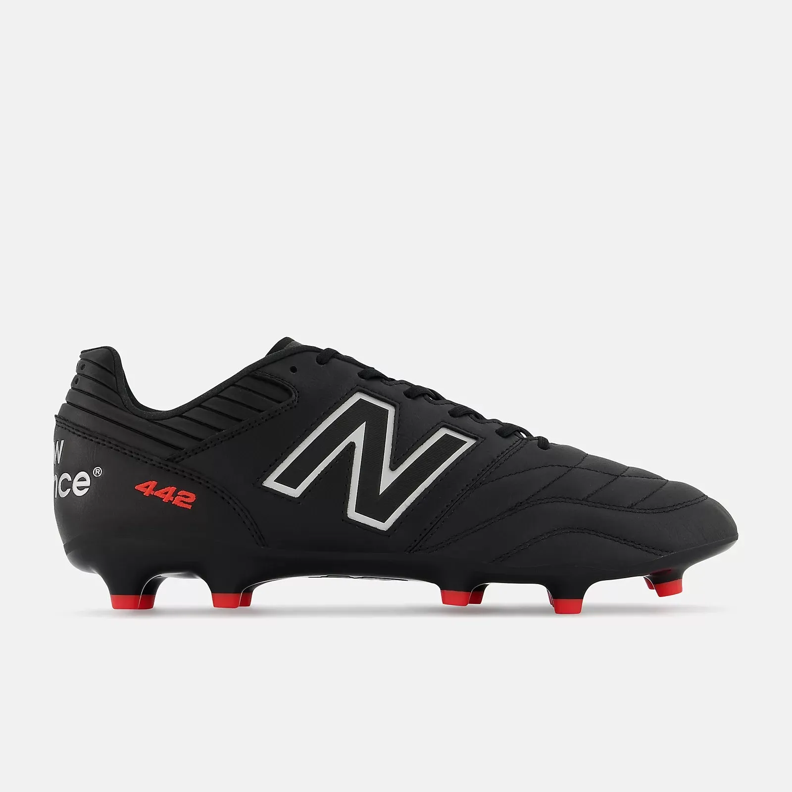 New Balance 442 v2 Pro FG - Black/Silver/Red