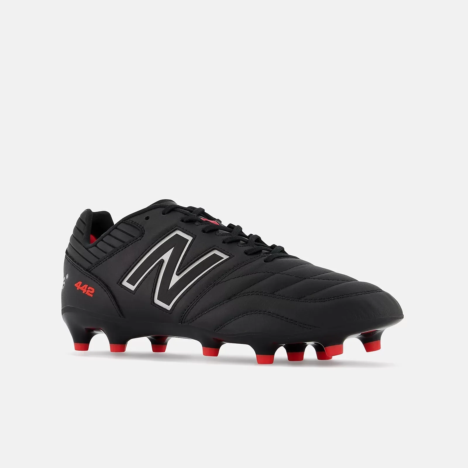 New Balance 442 v2 Pro FG - Black/Silver/Red