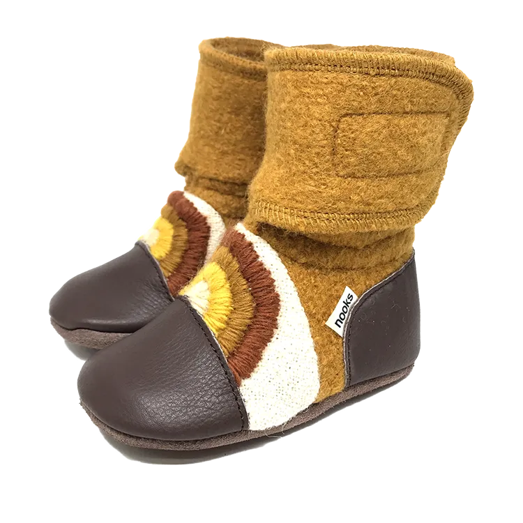 Nooks Design - Chase the Sun Wool Booties