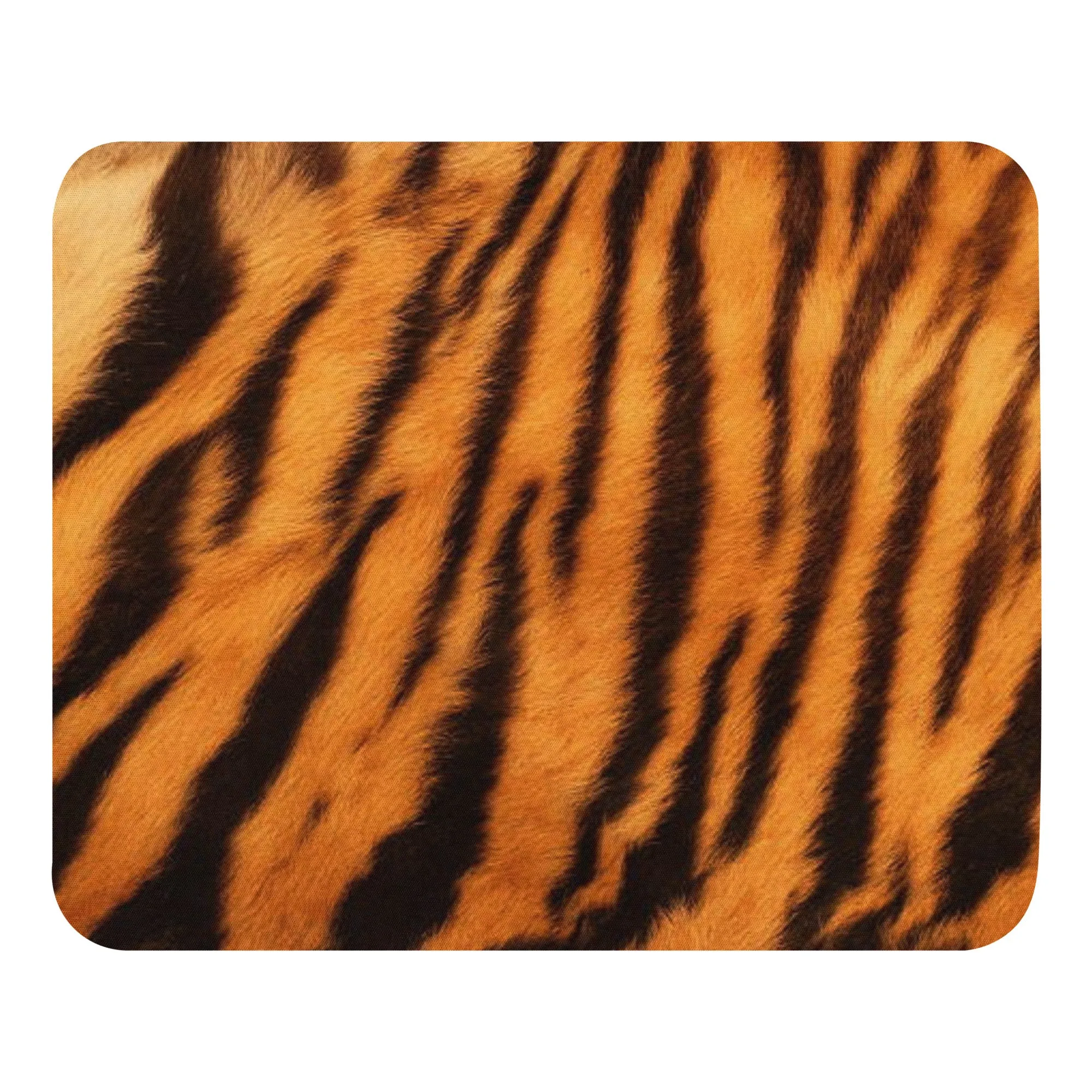 Padded Non-Slip Mousepad - Tiger Pattern