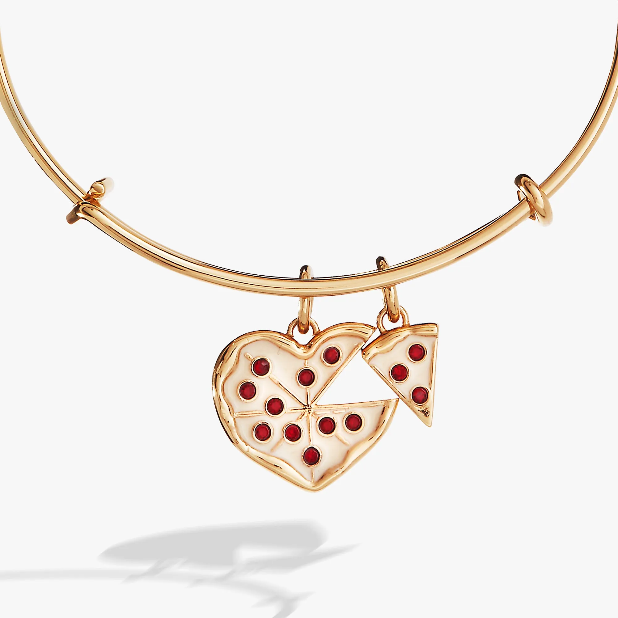 Pizza My Heart Multi Charm Bangle