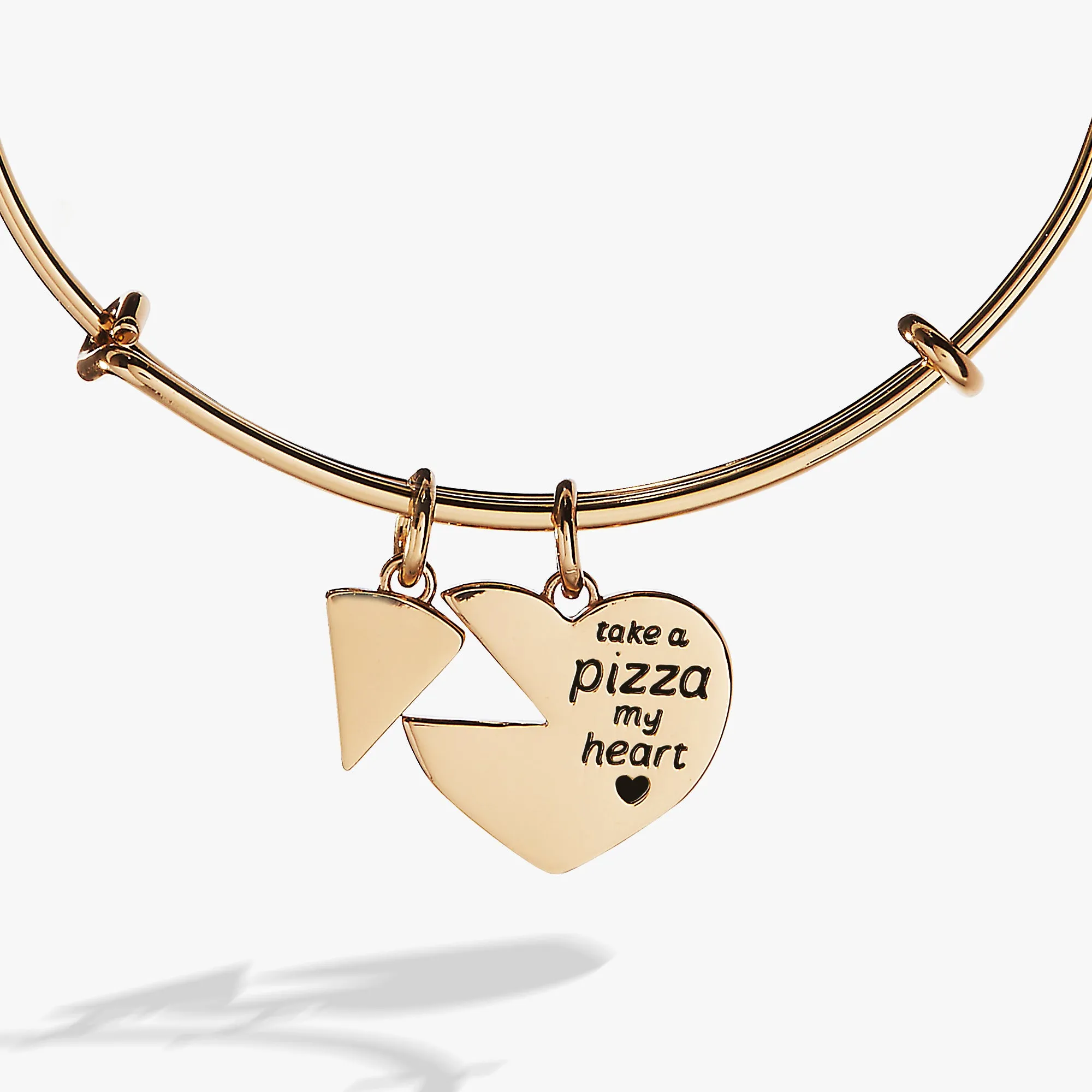 Pizza My Heart Multi Charm Bangle